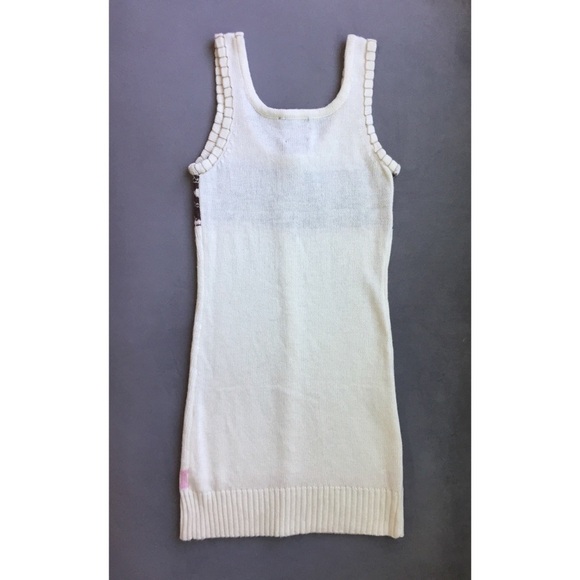 3 for $30! Lulumari Whip Stitch Knit Button Down Handmade Dress - Picture 9 of 9